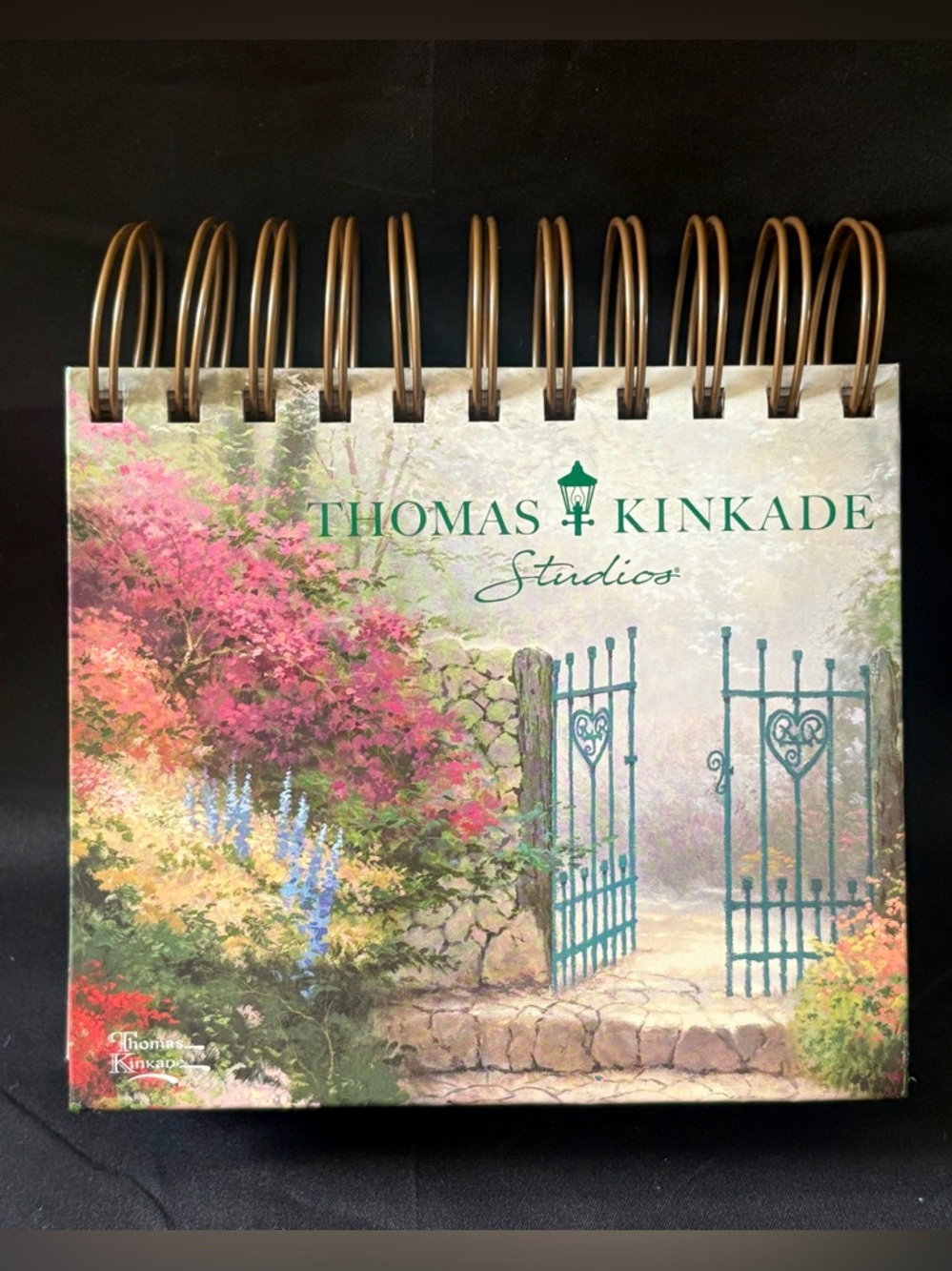 Thomas Kinkade Perpetual Daily Calendar Bible Quotes Scripture Verses Easel Gift
